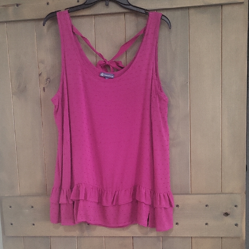 Democracy Tank With Back Tie